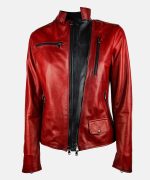 Giovanni Adami BROOCK Jacket Rosso-Front 1