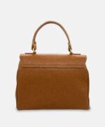 GA1723 Style Leather Handbag Cuoio - Back