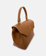 GA1723 Style Leather Handbag Cuoio - Side 2