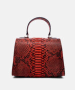 GA022 Style Python Handbag Corallo - Back