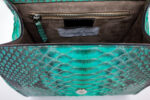 GA020 Style Python Mini Handbag Verde - Inside