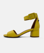 050 Style Leather Sandals Giallo - Side 2