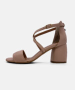 GA523 Style Leather Sandals Nude - Side 2