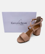 GA523 Style Leather Sandals Nude - Box