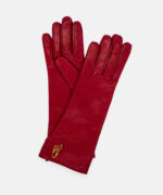 GA4PLG Style Leather Gloves Rubino - Pairs