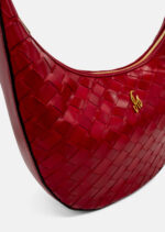 GA02 Style Leather Handbag Rosso - Zoom