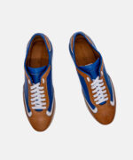 GA8040 Style Leather Shoes V1 Blu - Top