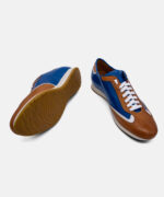 GA8040 Style Leather Shoes V1 Blu - Front 2